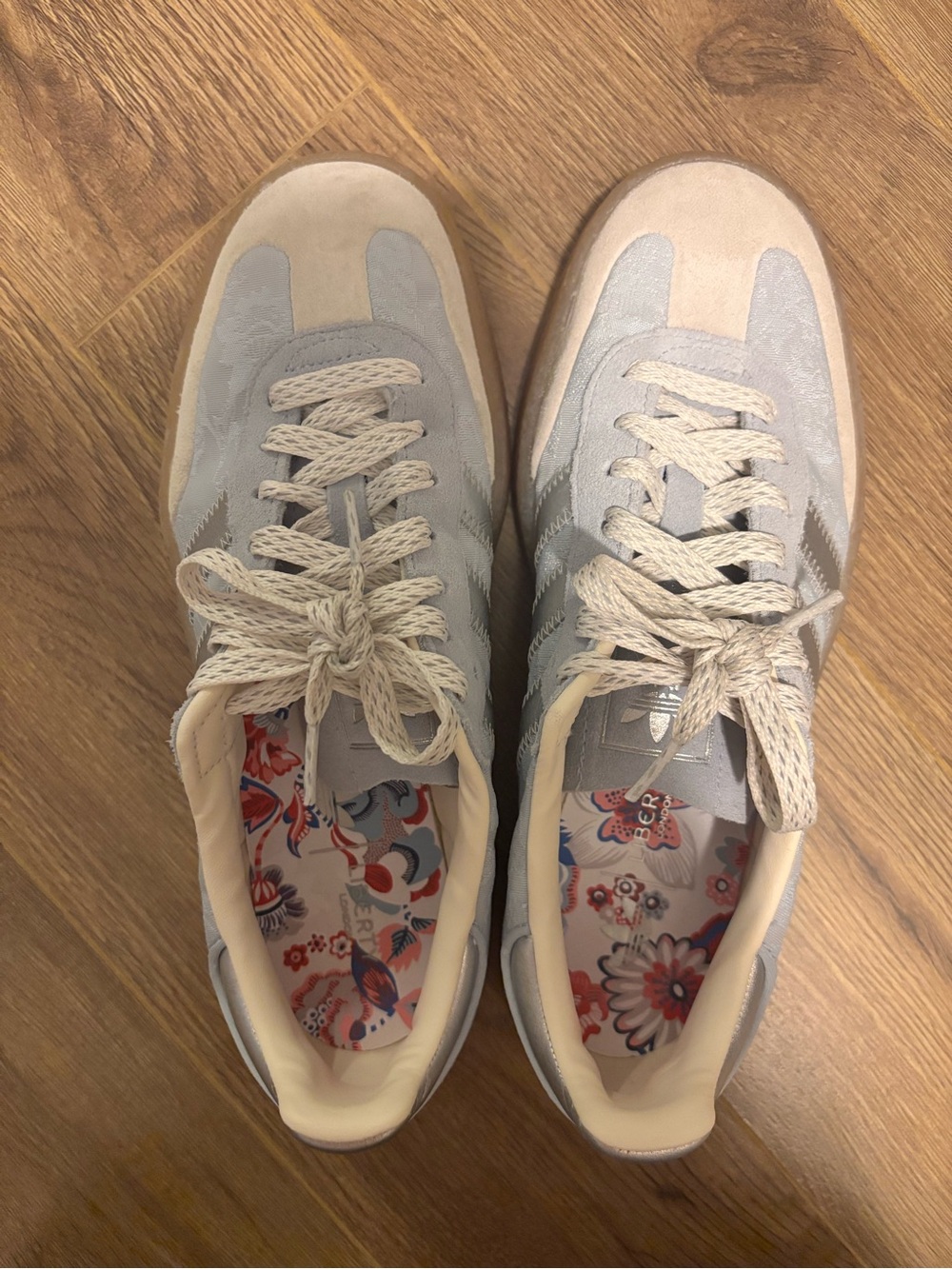 Adidas Sambae x Liberty London Shoes (W8) - Picture 2 of 6